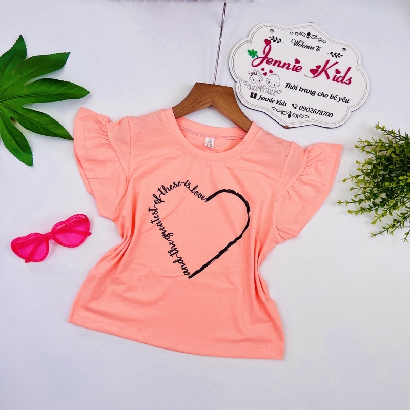 Áo bé gái, áo croptop lửng bé gái size đại JennieKids J471