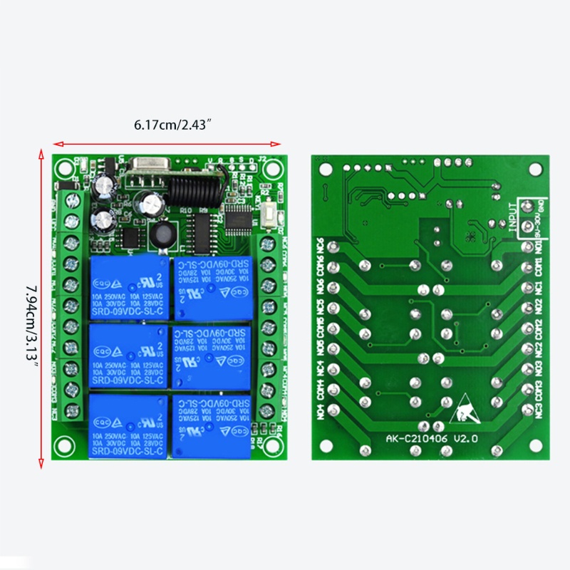 Hệ Thống Điều Khiển Từ Xa Không Dây 433 / 315mhz
