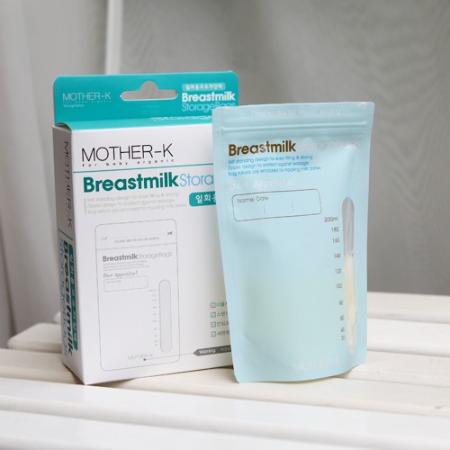 Túi trữ sữa cảm biến nhiệt Mother-K (Tách set bán lẻ)