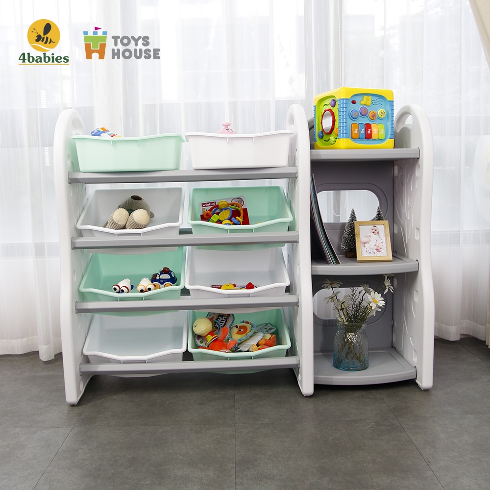 Kệ để đồ chơi, đồ dùng đa năng cho bé hình cây Toys House WM21E122 chính hãng cao cấp