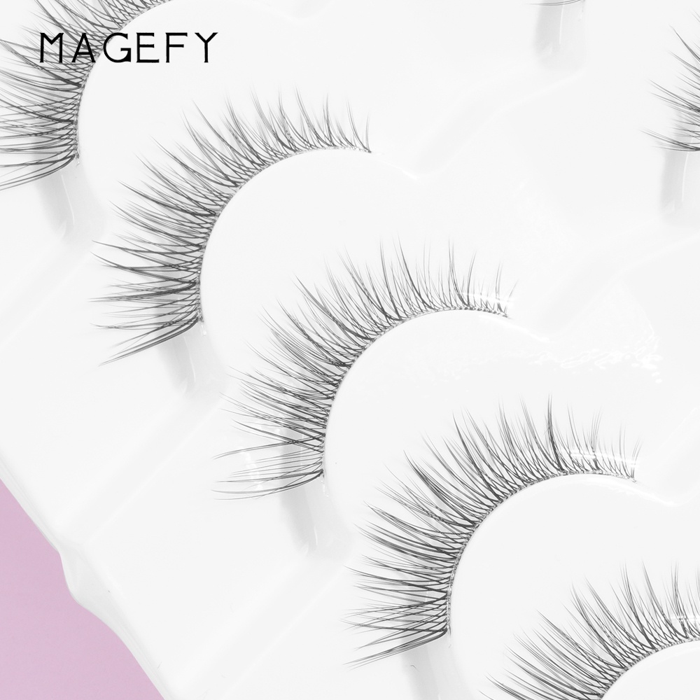 Set 7 cặp lông mi giả 3D MAGEFY dài và dày tự nhiên làm thủ công