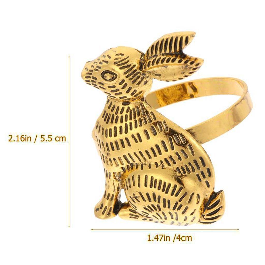 1 Phụ Kiện Trang Trí Bàn Thời Trang|Khóa Cài Khăn Ăn Bằng Kim Loại Dùng Trang Trí