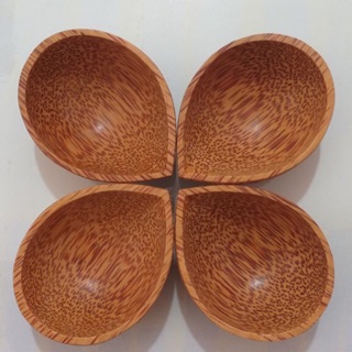 BỘ 4 CHÉN CHẤM GỖ DỪA