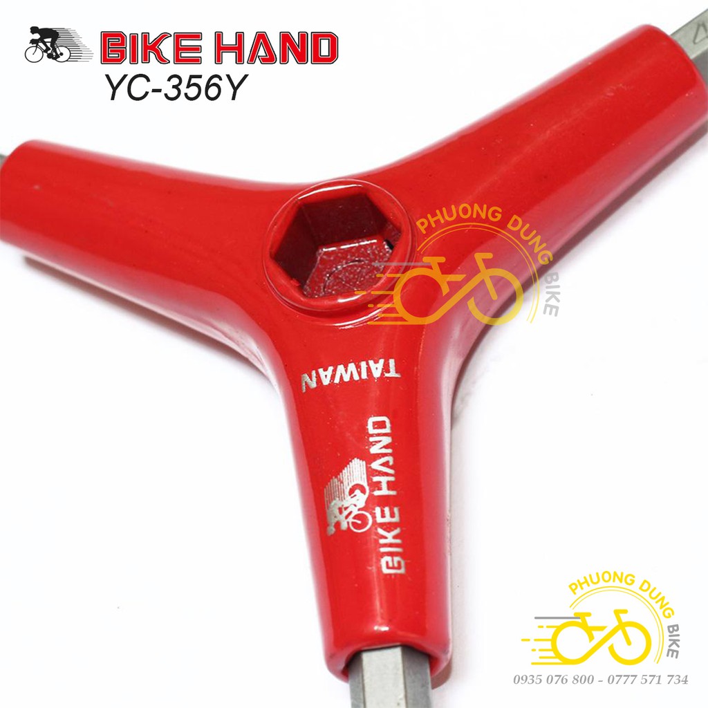 Lục giác 3 chấu xe đạp chữ Y 4 5 6 BIKE HAND YC-356Y