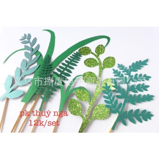 Set Cắm Cây Có Lá Lúa-Q4475