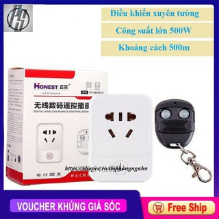 Ổ Cắm Điều Khiển Từ Xa 500W Hiệu Honest