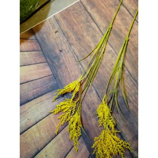 Bông Lúa Giả decor -  Cành lúa vàng trĩu bông nhiều kích thước.