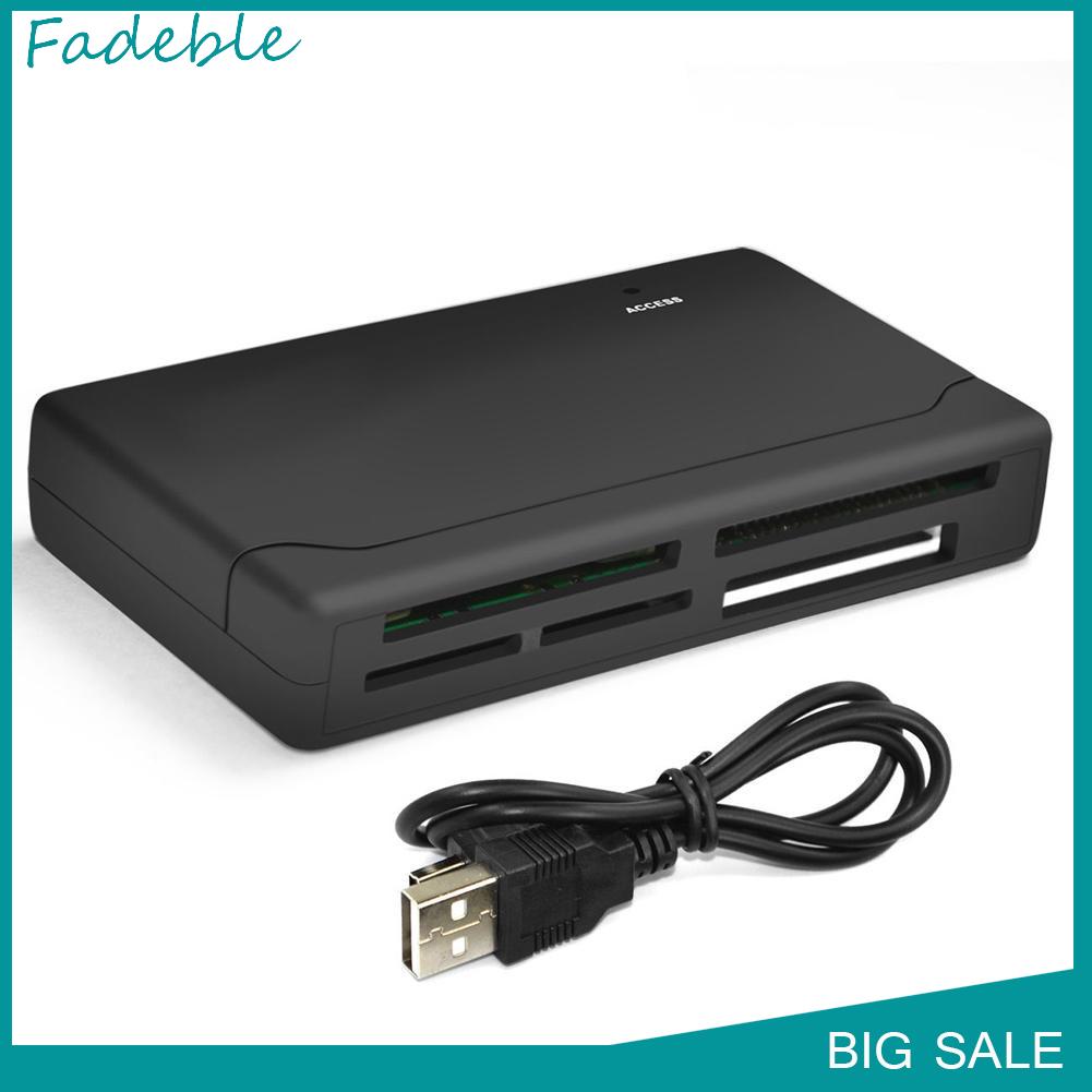 Bộ đầu đọc thẻ nhớ kèm dây USB mini màu đen tiện dụng