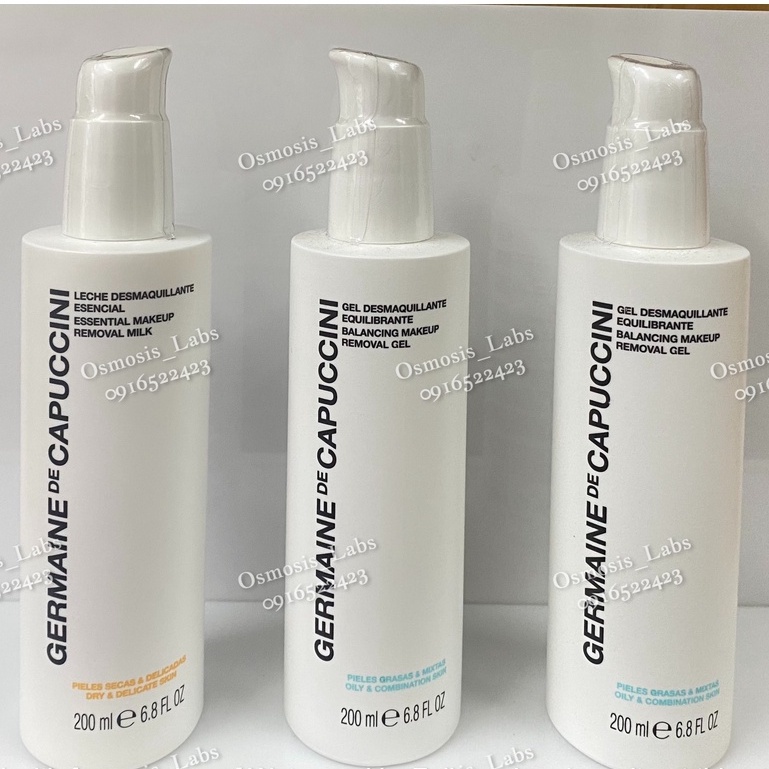 Germaine Options – Essential Make Up Removal Milk/Gel - Tẩy Trang Siêu Sạch Và Bảo Vệ Da