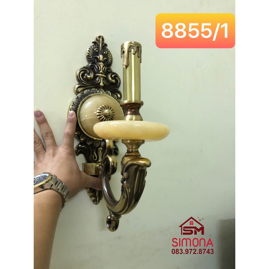 Đèn Tường Nến Cổ Điển Cao Cấp, Đèn Gắn Tường Trang Trí Phòng Thờ/Phòng Khách Bền Đẹp