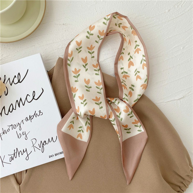 Khăn Quàng Cổ Bằng Lụa Màu Sắc Chất Lượng Cao