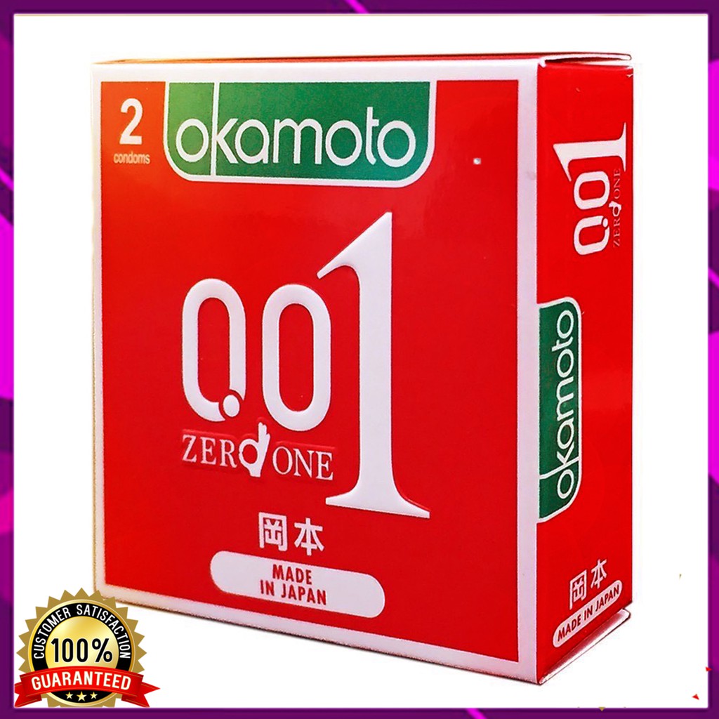 Bao Cao su Okamoto 0.01 ⚡Siêu mỏng vượt trội⚡ không gây kích ứng da, an toàn với người da nhạy cảm (2c)