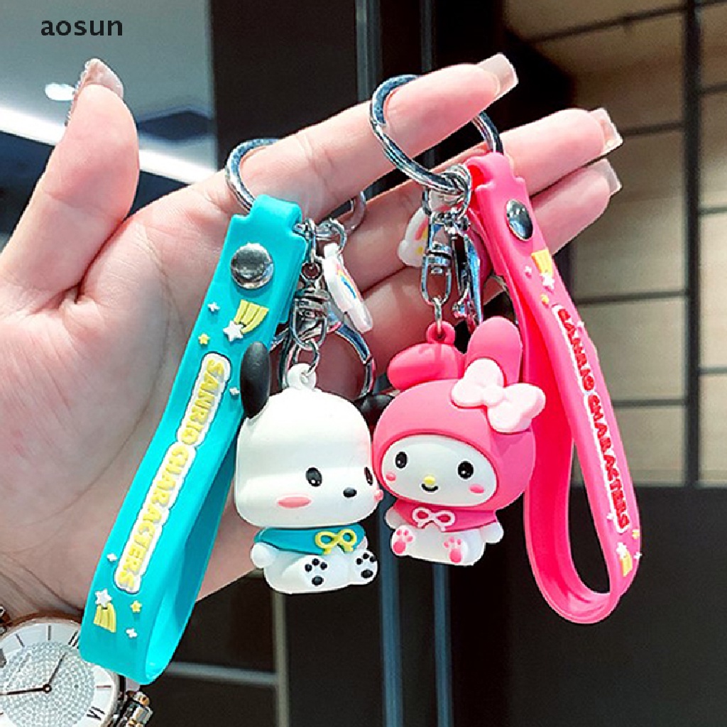Móc khóa kitty kuromi my melody cinnamoroll dễ thương đáng yêu