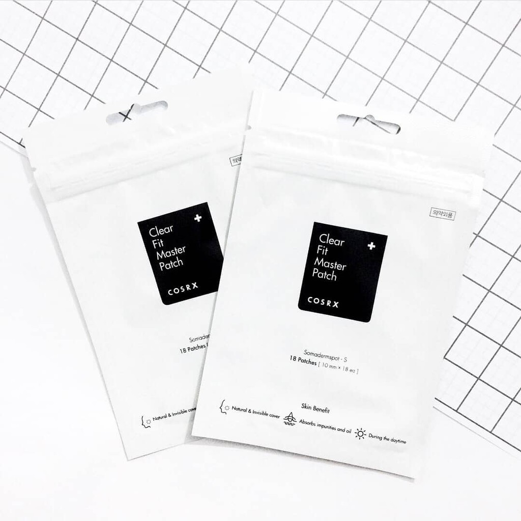 Miếng dán mụn COSRX Acne Pimple Master Patch & Cosrx Clear Fit Master Patch