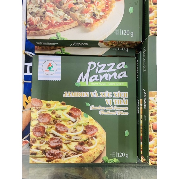 Pizza Manna phô mai/bò/gà/jambo xúc xích/ hải sản | BigBuy360 - bigbuy360.vn