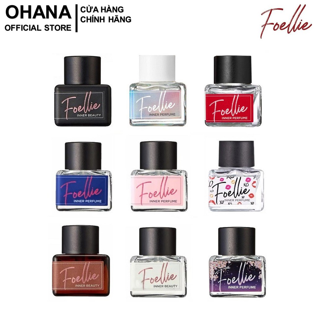 Nước Hoa Vùng Kín Foellie Eau De Inner Beauty Perfume 5ml (Lựa Chọn Mùi)