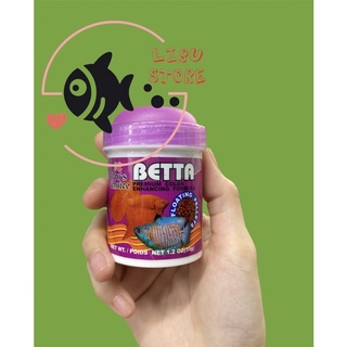 Thức ăn cho cá betta pro's choice dạng hạt - hủ 35gram