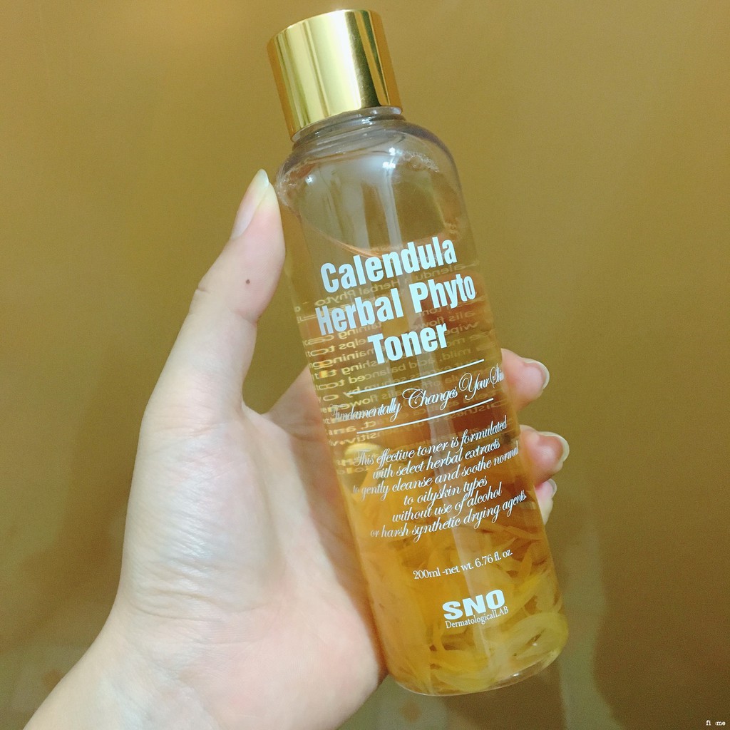 Nước Hoa Hồng Toner Hoa Cúc SNO Calendula Herbal Phyto Hàn