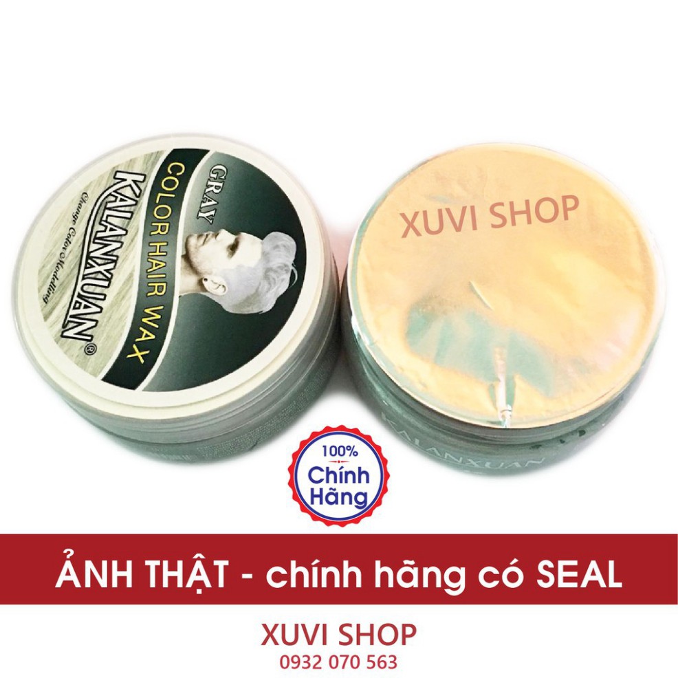 Sáp Đổi Màu Tóc Nhuộm Tạm Thời KALANXUAN + Tặng Lược Tạo Kiểu Chuyên Nghiệp L6 in 1