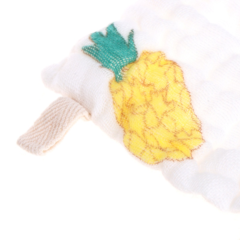 Bộ 5 Khăn Tắm Bằng Cotton Tự Nhiên Hình Vuông Cho Bé