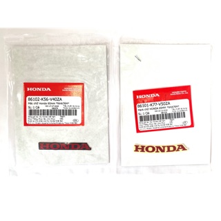 Bộ Tem Honda Đỏ Chính Hãng Honda