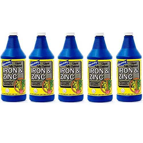 Phân bón vi lượng Liquinox Iron & Zic bổ sung Sắt và Kẽm chai 946ml nhập khẩu Mỹ