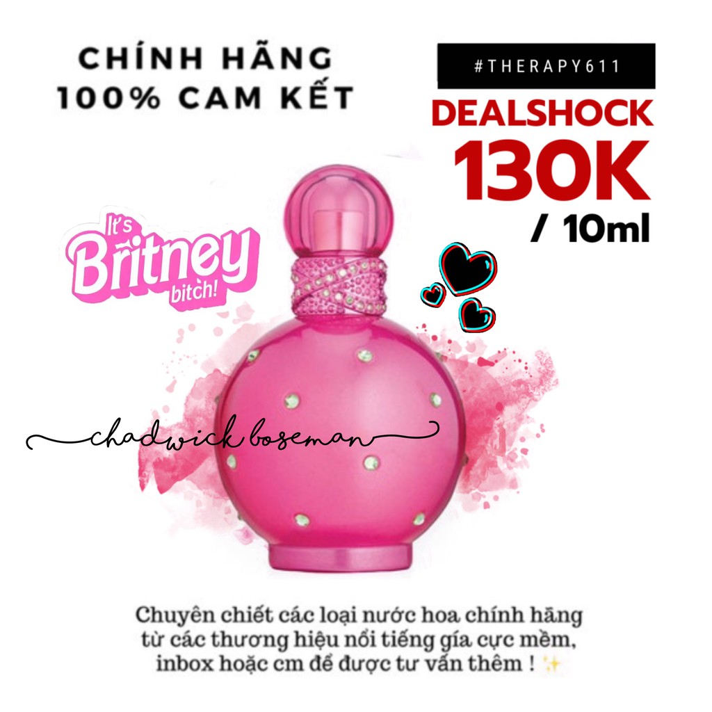 [𝗦𝗔𝗟𝗘]..::✨Mẫu Thử Nước Hoa Nữ Britney Spears Fantasy 5ml/10ml/20ml✨::..