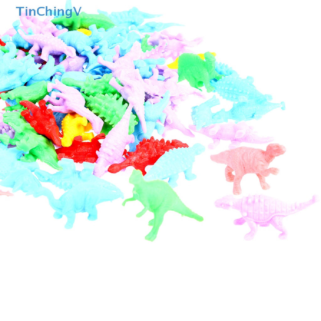 [TinChingV] Set 10 Mô Hình Đồ Chơi Khủng Long Mini Cổ Điển
