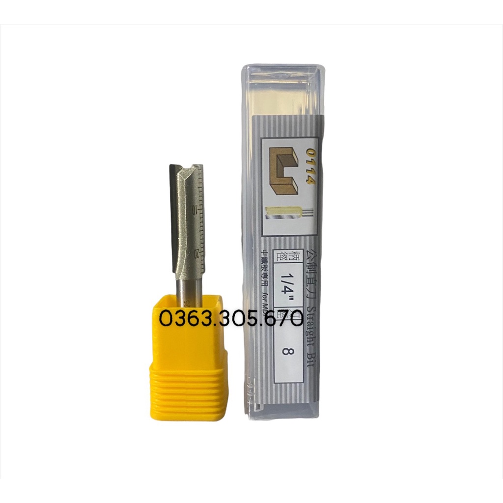 Mũi Phay Gỗ Arden CHÍNH HÃNG hợp kim 6mm-8mm-10mm-12mm
