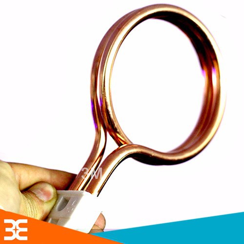 Sục đun nước nóng để tắm mùa đông