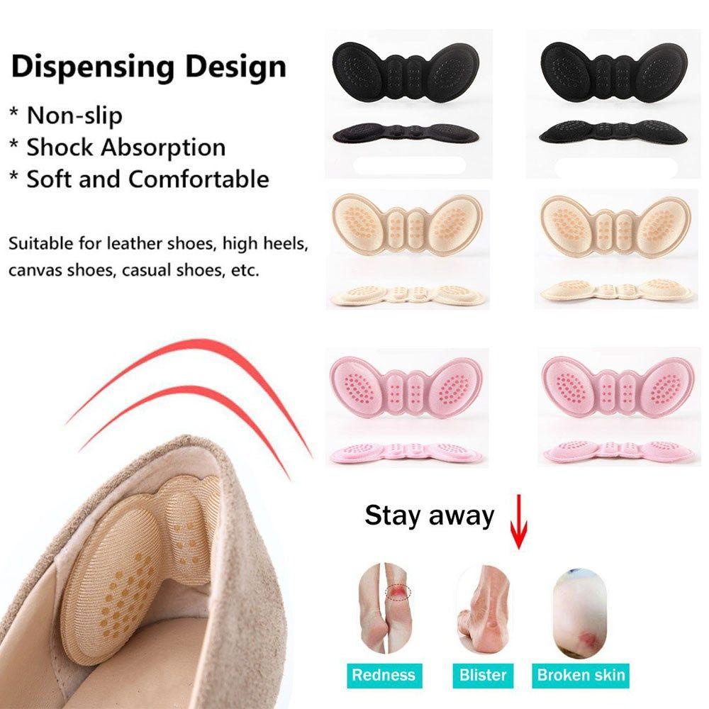 Set 2 Miếng Dán Đế Giày Cao Gót Chống Trượt Giảm Đau