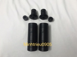 Combo chống đổ trước sau màu đen