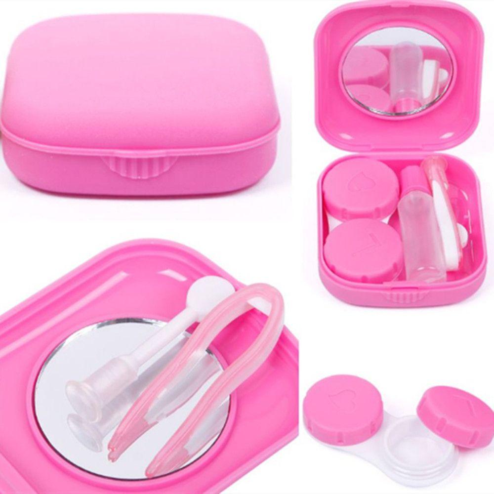 Hộp Đựng Kính Áp Tròng Hình Vuông Mini