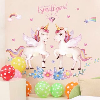 Decal dán tường ngựa pony MS-95 [Sticker dán tường]