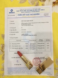 SON TƯƠI ORGANIC KHÔNG CHÌ