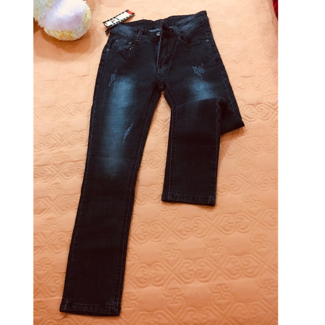 Quần Jean Trẻ Em Nam Chất Đẹp_ Sz 26_ 9-11 tuổi