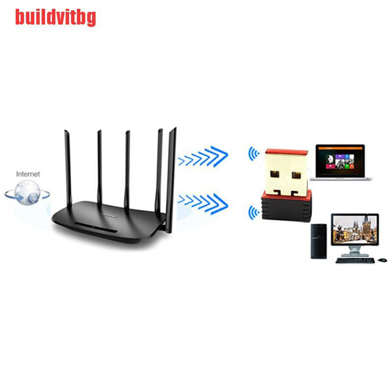Thẻ Mạng Không Dây Bluetooth Mini Usb Wifi Bt4.0 150m Gvq | BigBuy360 - bigbuy360.vn