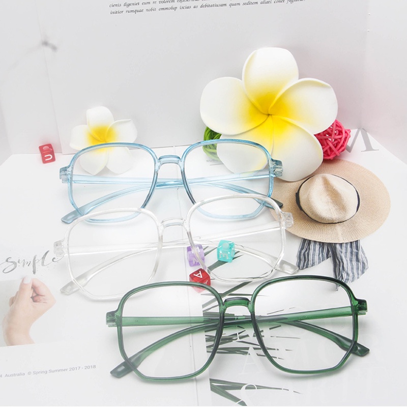 Kính mắt gọng vuông chống ánh sáng xanh 0-600 phong cách Hàn Quốc thời trang dành cho cả nam và nữ