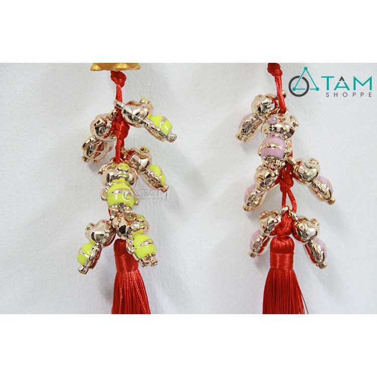 Dây treo Tết bầy heo xinh số 35 (30cm)