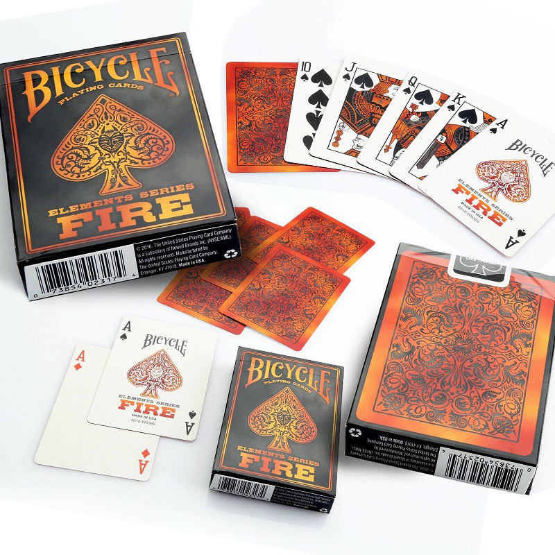 Bộ bài tây BICYCLE FIRE ELEMENTS playing card