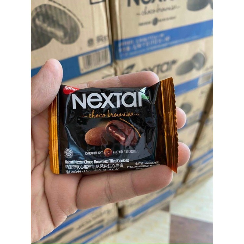 Hộp 8 bánh socola Nextar Nabati - 112g