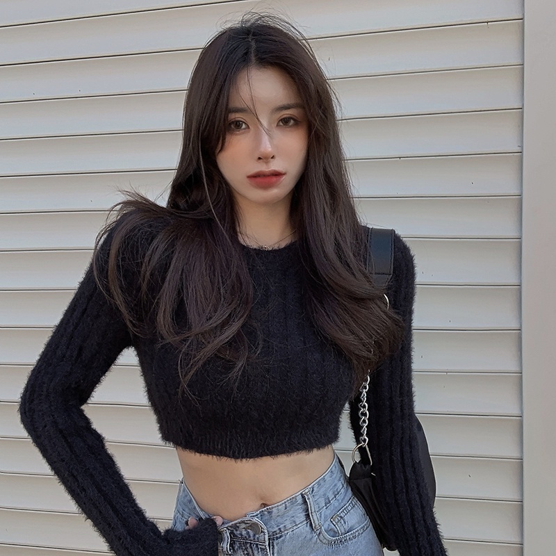 Áo sweater kiểu dáng thời trang mùa thu đông xinh xắn cho nữ