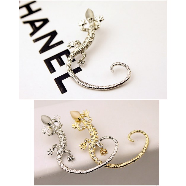 Bông tai(khuyên tai) hình thằn lằn cá tính.