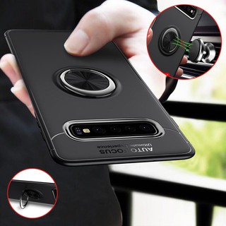 Ốp điện thoại có khoen giá đỡ gắn xe hơi cho Samsung Galaxy S10 5G S 10+ Plus S10e 4G S10 5G