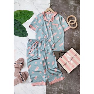 Bộ ngủ lụa ngố