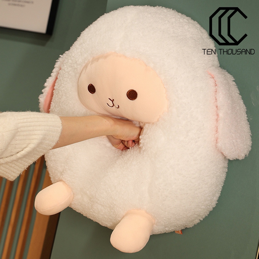 Đồ chơi nhồi bông hình con cừu đáng yêu dành cho trẻ em
