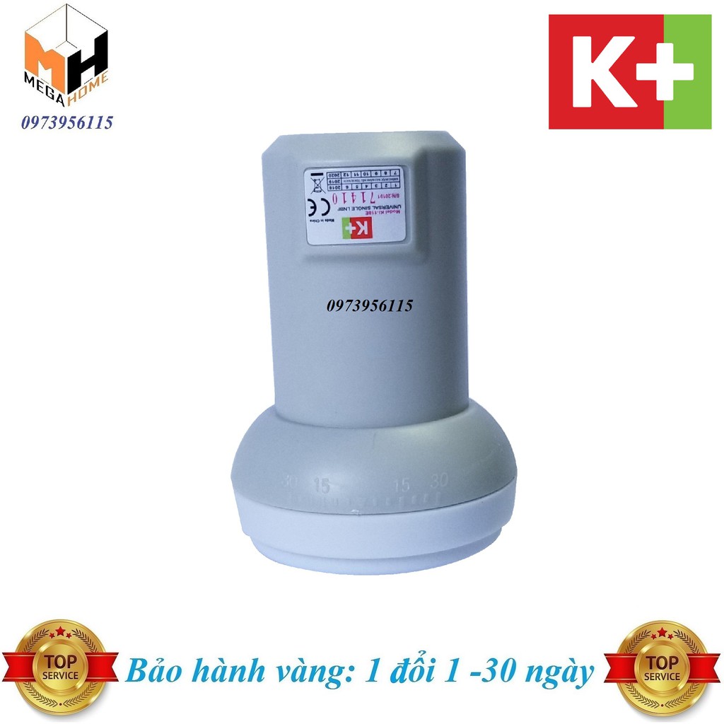 Mắt chảo K+ chính hãng - LNB, Kim thu K+