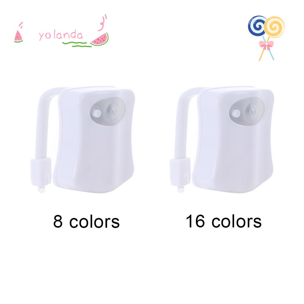 Đèn LED Nhiều Màu Gắn Bồn Cầu Tiện Dụng