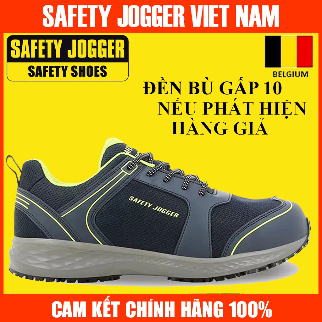 [CHÍNH HÃNG] Giày Bảo Hộ Lao Động Jogger Balto Xanh Navy