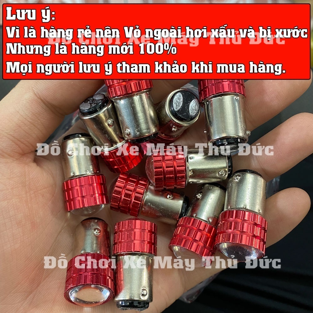 ĐÈN HẬU NHÁY HẬU WAVE SIRIUS DREAM XE MÁY - Ô TÔ COB Vỏ Nhôm - Chính Hãng - Bảo Hành